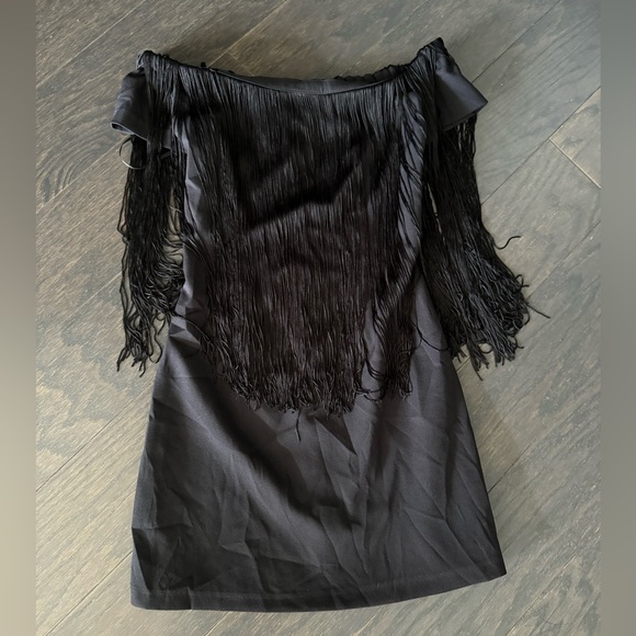 Zara fringe mini dress size XS - Picture 3 of 3